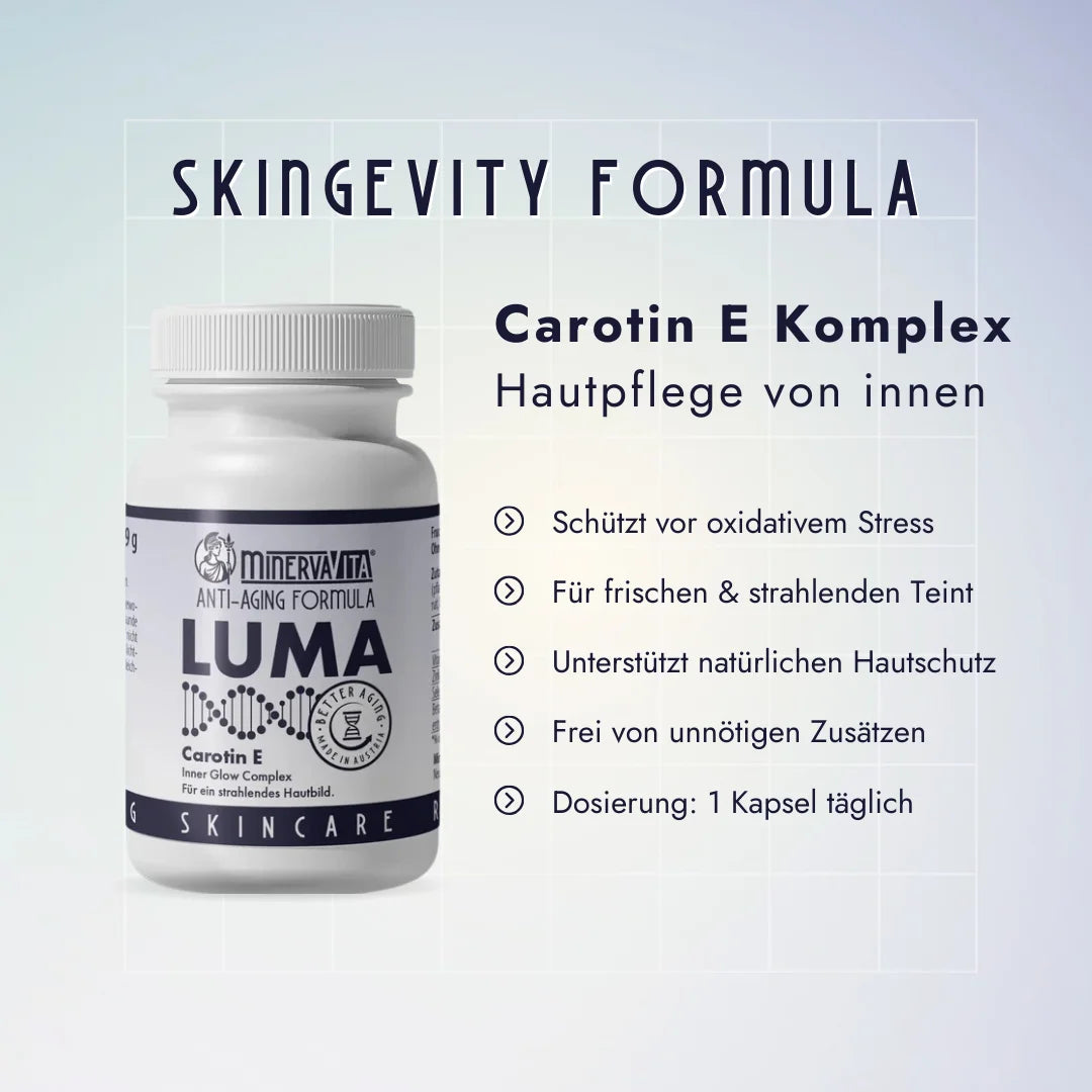 Luma Inner Glow Komplex – schützt Zellen vor oxidativem Stress und unterstützt natürlichen Haut-Glow