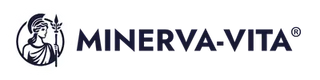 Longevity-Supplements in premium Qualität von Minerva-Vita. Logo auf transparentem Hintergrund.
