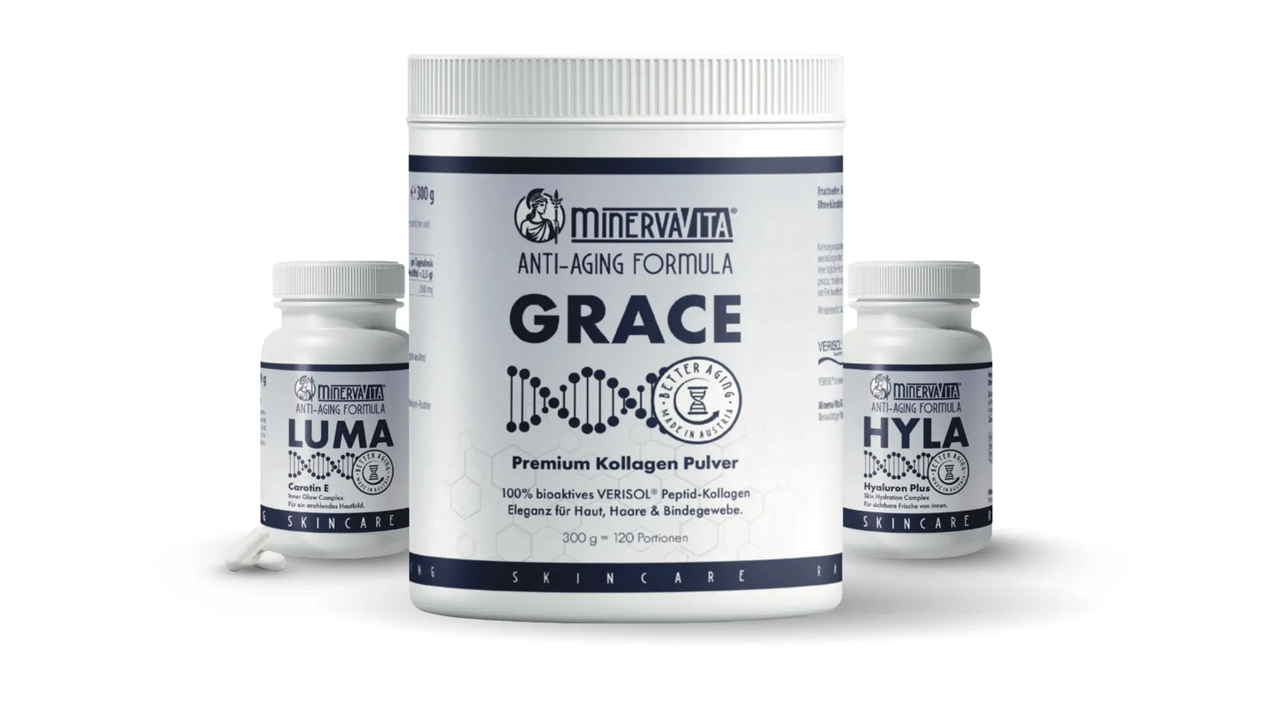 Ein Zellschutz-Stack kombiniert mehrere komplementäre Ansätze, um oxidativen Stress, zelluläre Belastung und Schutzmechanismen systematisch zusammenzudenken.