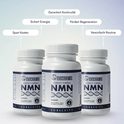 NMN Bundle – reine β-NMN Formel für Energie, Longevity und zelluläre Leistungsfähigkeit