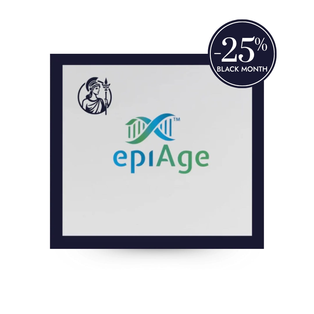 EpiAge Epigenetik-Test-Kit-Minerva-Vita. Bestimme dein biologisches Alter. Jetzt im Black Month -25% 