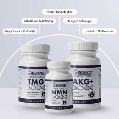 Das Longevity-Trio im Set
