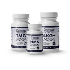 Longevity-Trio: NMN, Ca-AKG & TMG