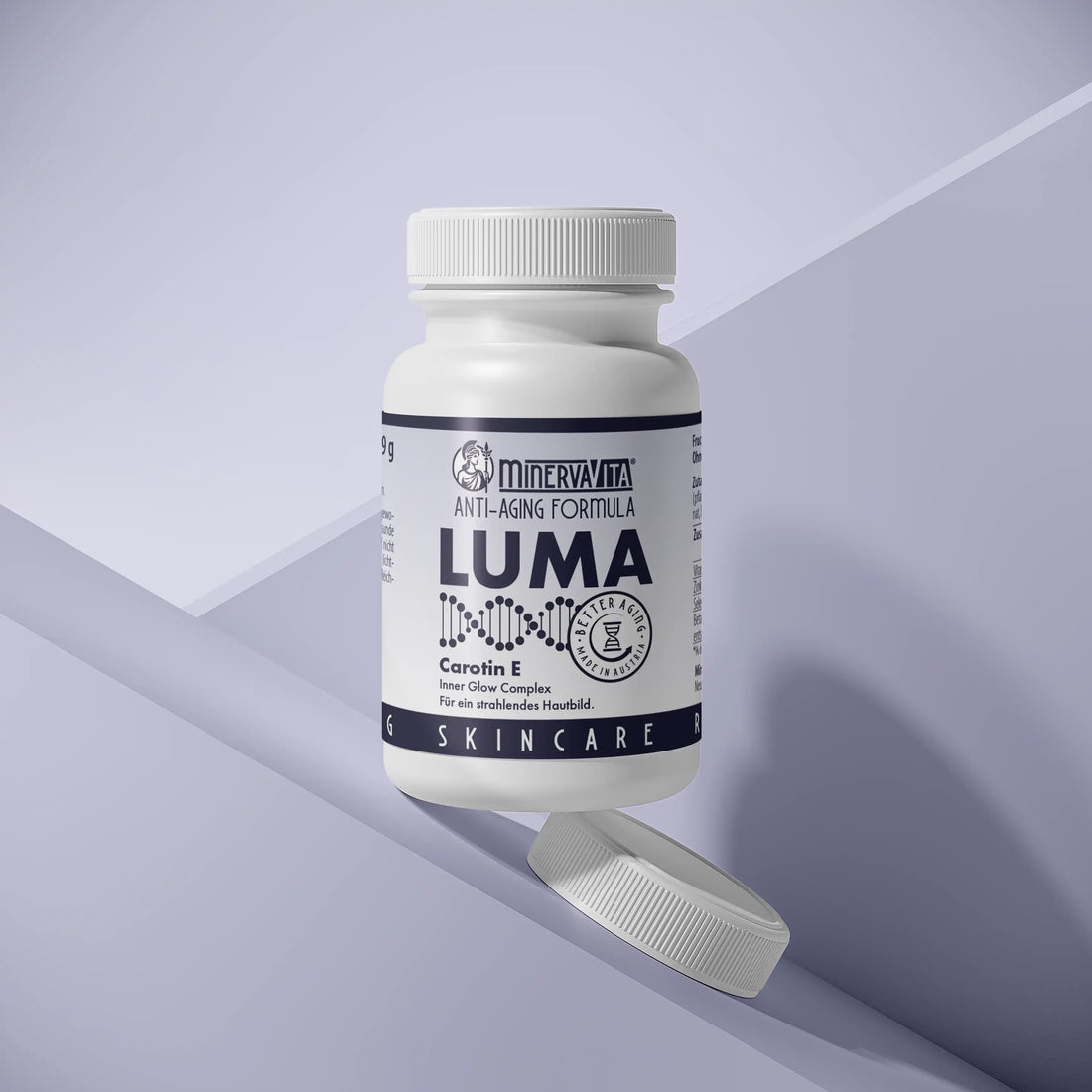 Luma-Carotin-E-Kapseln von Minerva-Vita