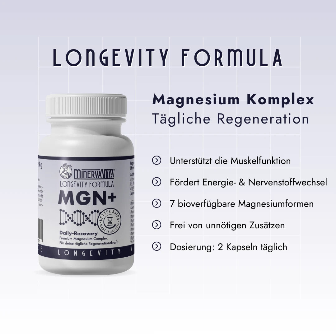 MGN+ | 7in1 Magnesium Komplex Kapseln