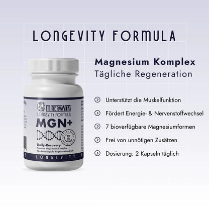MGN+ | 7in1 Magnesium Komplex Kapseln