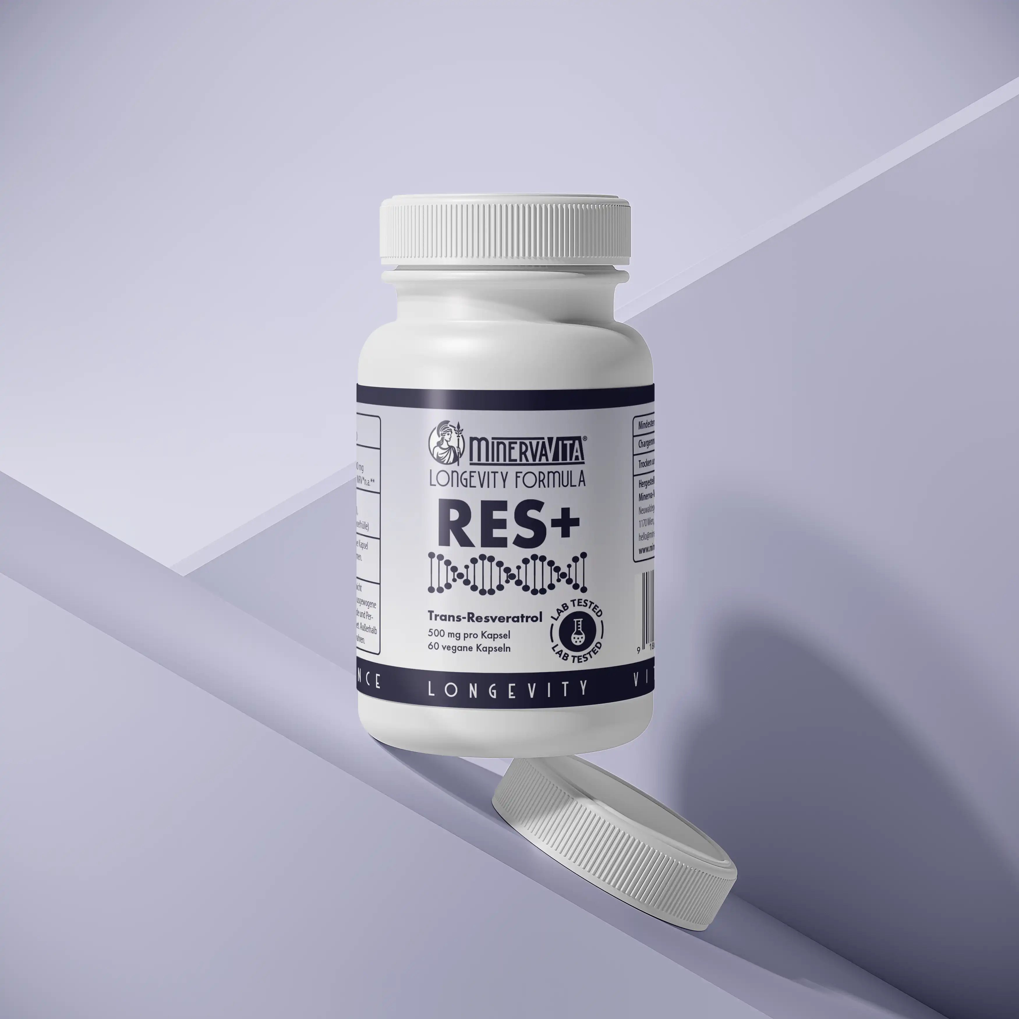 Trans-Resveratrol Kapseln von Minerva-Vita
