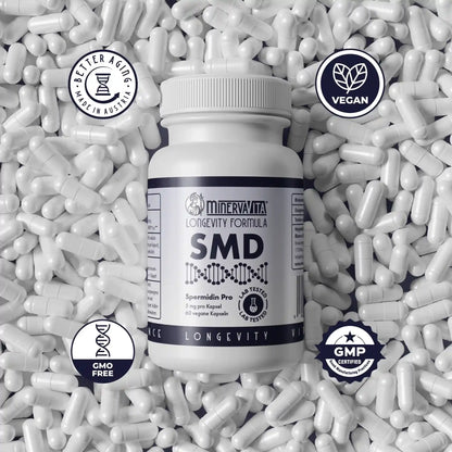 Spermidin Pro Kapseln mit 5 mg - Minerva-Vita