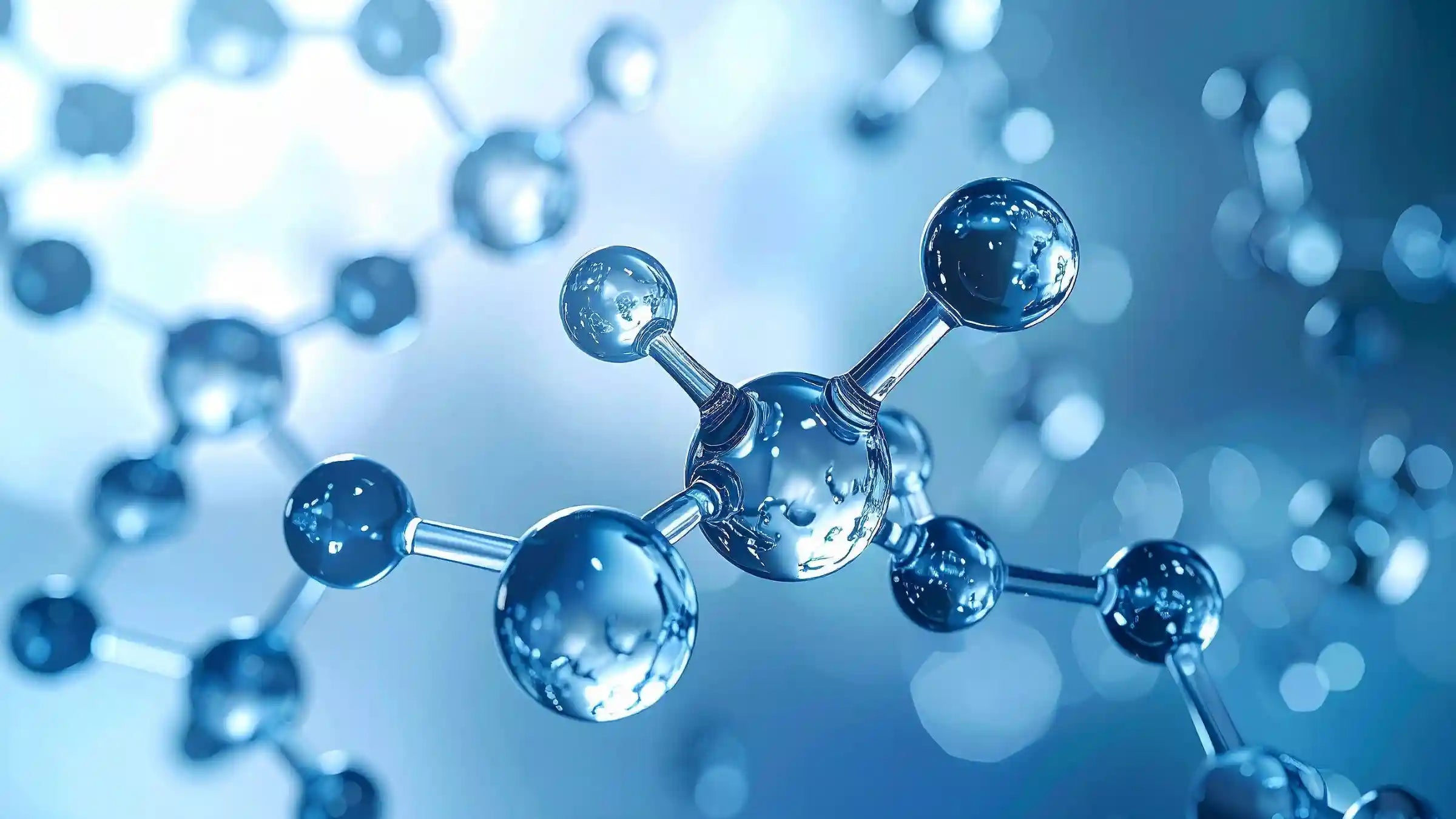 Molekül in Nahaufname