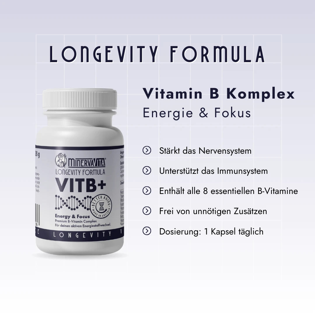 VITB+ | 8in1 B‑Vitamin Komplex Kapseln