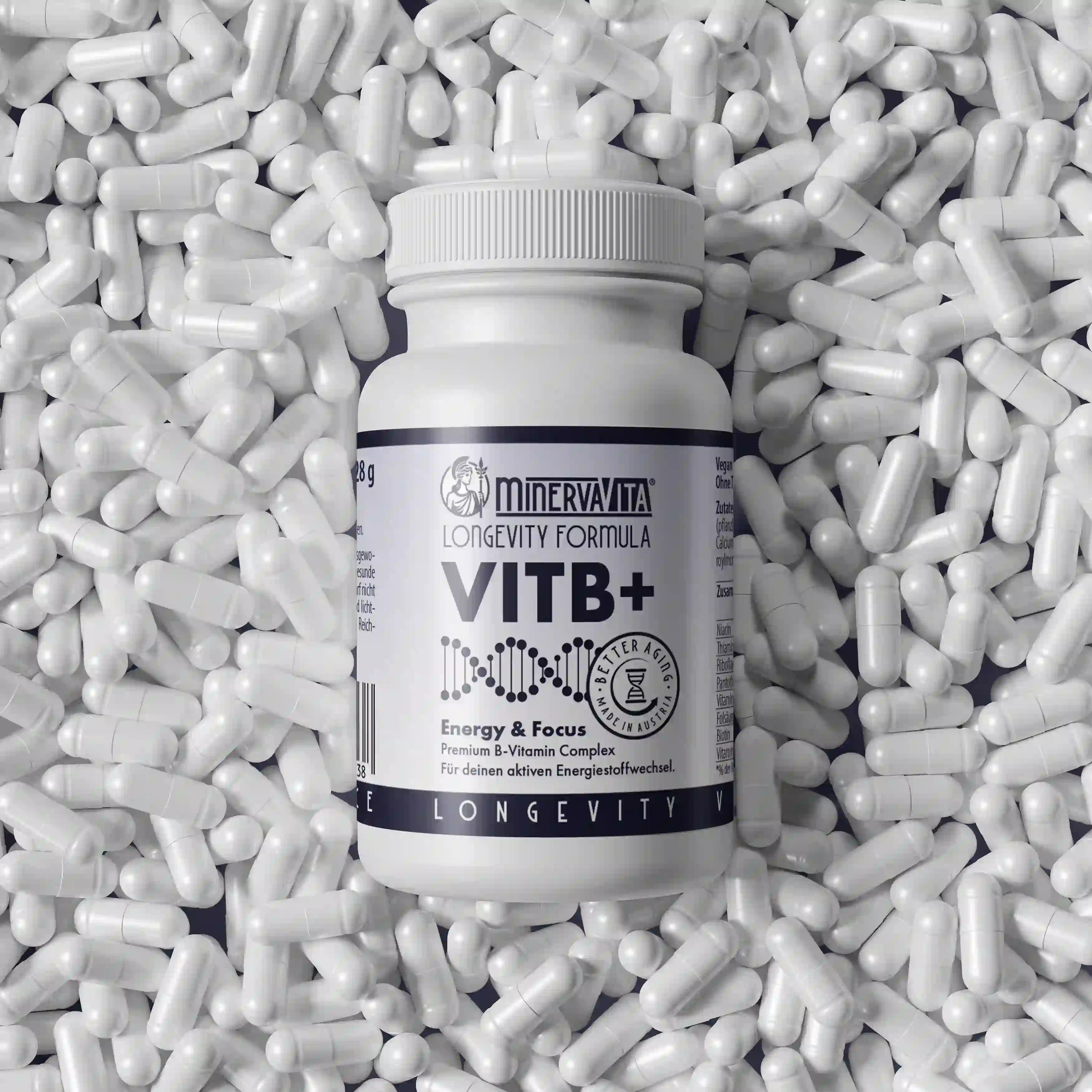 VITB+ | 8:1 B‑Vitamin Komplex Kapseln